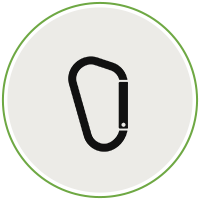 Linkgrafik zum Sortiment Karabiner, Seile und Schl�sser