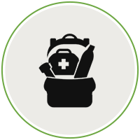 Linkgrafik zum Sortiment Krisenvorsorge