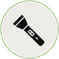 Linkgrafik zum Sortiment Taschenlampen