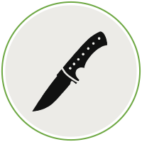 Linkgrafik zum Sortiment Feststehende Messer