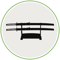 Linkgrafik zum Sortiment Katanas