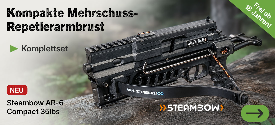 Steambow Armbrust f&uuml;r Sport-, Ziel- und Freizeitschie&szlig;en