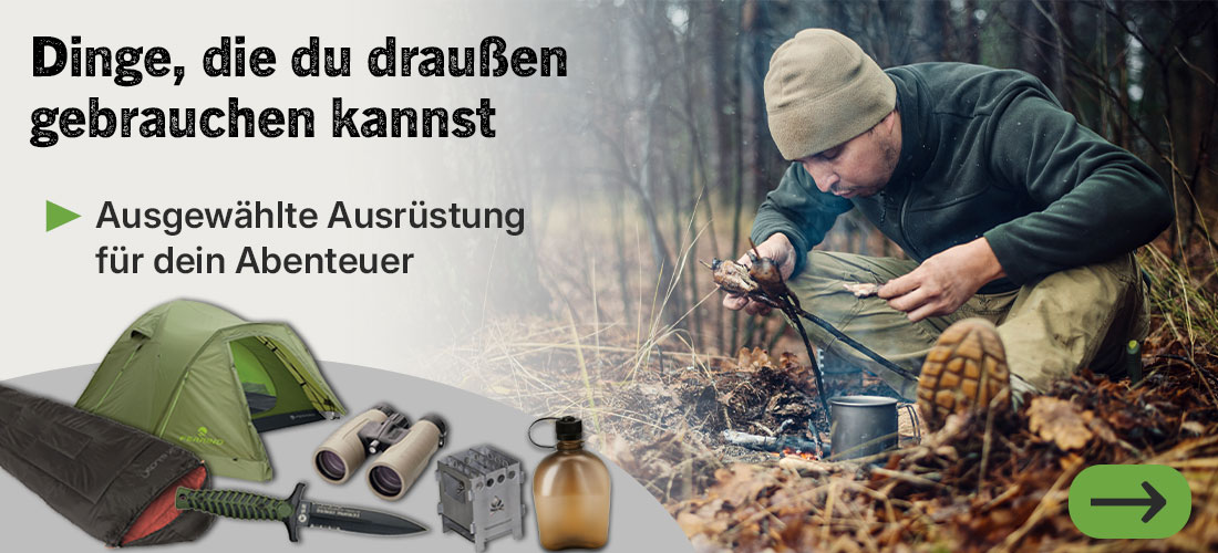 Bereit f&uuml;r Outdoor & Abenteuer &ndash; Ausr&uuml;stung f&uuml;r Camping, Natur und Touren