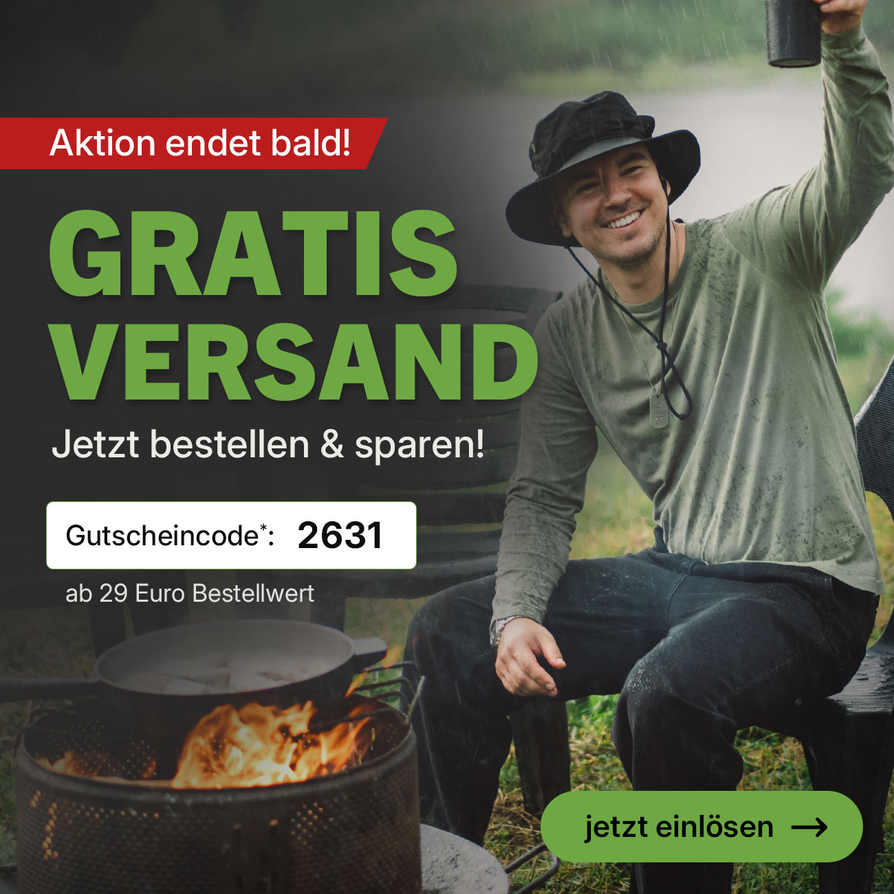 Mit der aktuellen Aktion sparst du bei deinem Einkauf