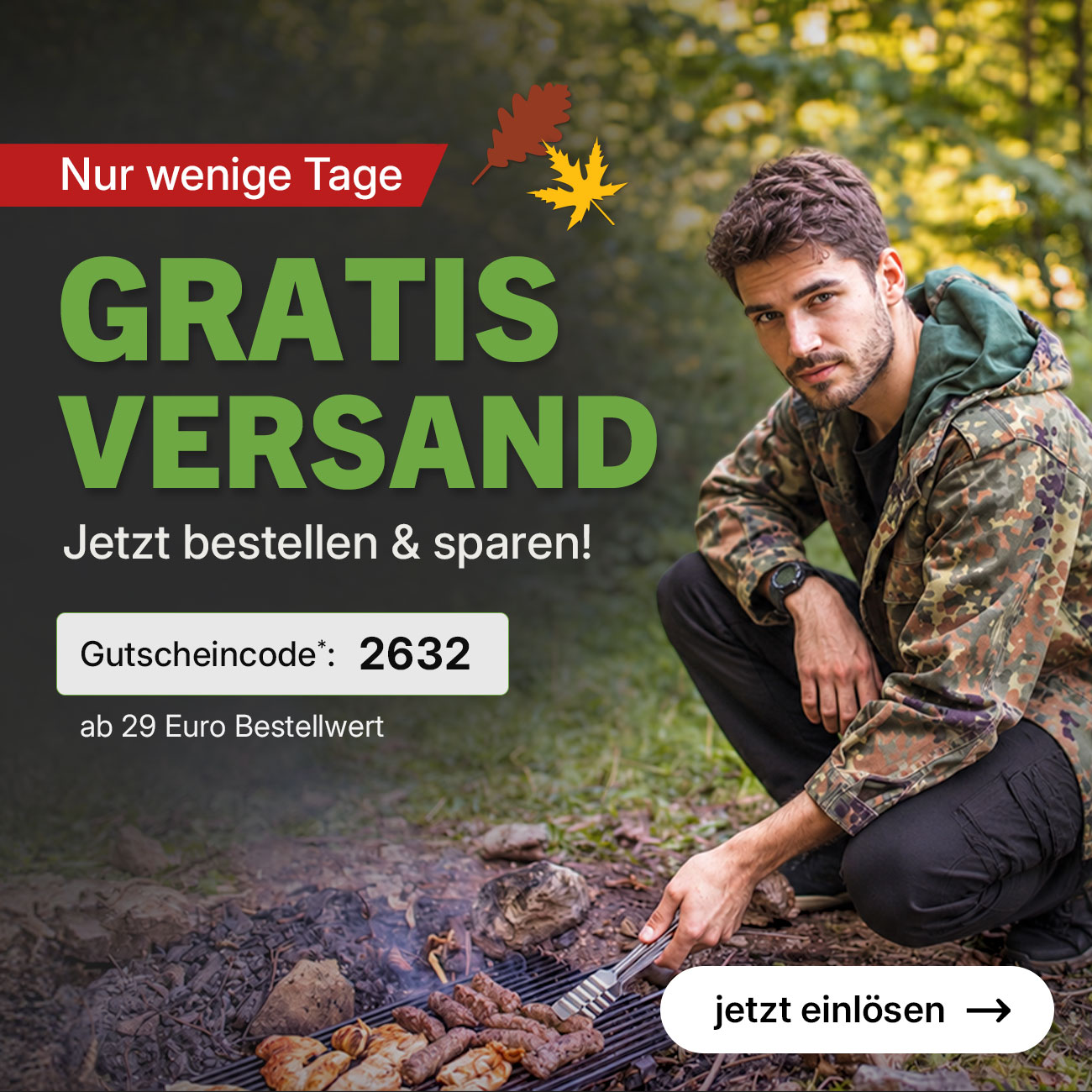 Mit der aktuellen Aktion sparst du bei deinem Einkauf