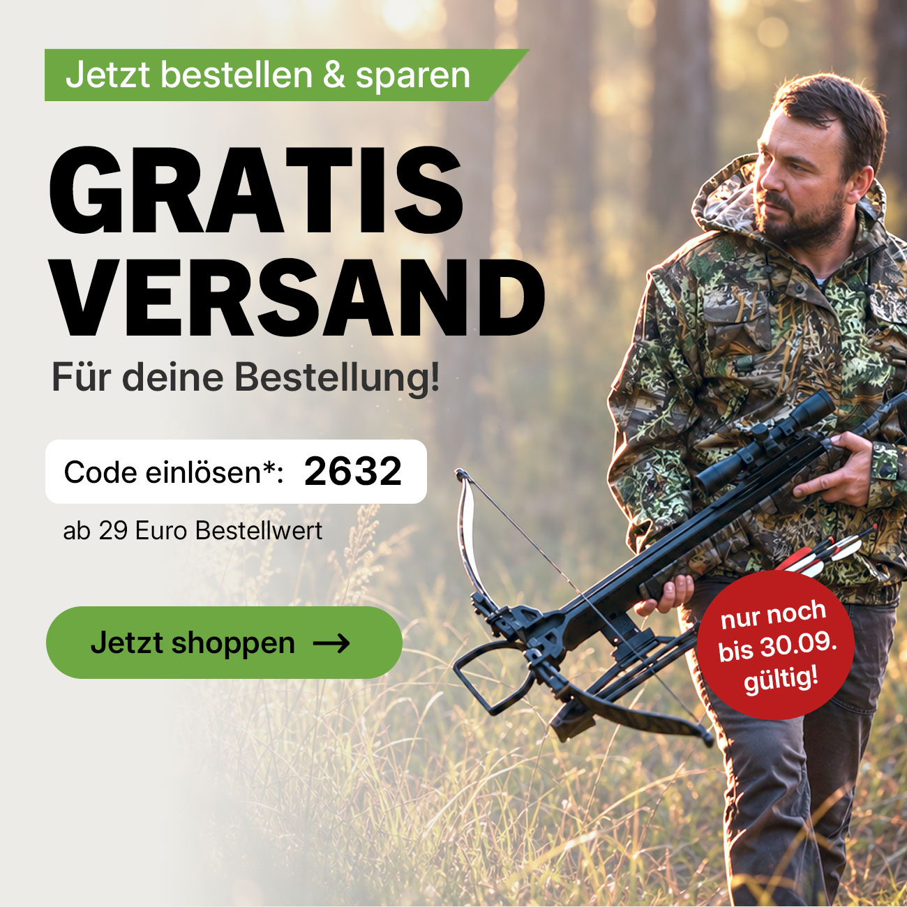 Mit der aktuellen Aktion sparst du bei deinem Einkauf