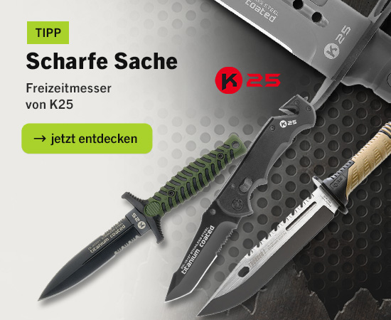 Linkgrafik zum Sortiment K25 Messer