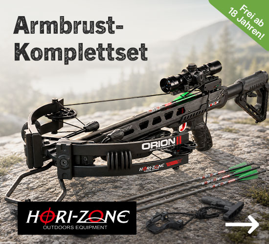 Horizone Armbrust-Komplettsets f�r Einsteiger und Freizeit - frei ab 18 Jahren