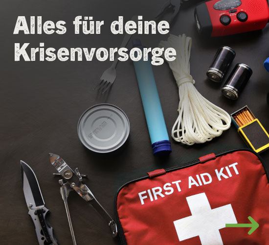 Linkgrafik zur Kategorie Krisenvorsorge