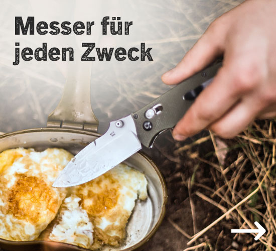 Freizeitmesser f�r Survial, Bushcraft und Camping vieler verschiedener Marken