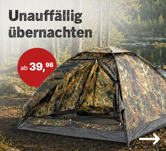 Linkgrafik zur Kategorie Tarnzelte