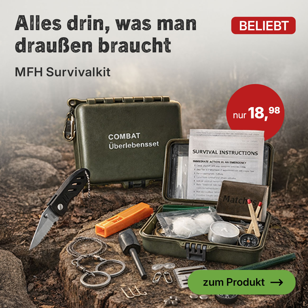 Linkgrafik zur Produkt MFH Survival Kit