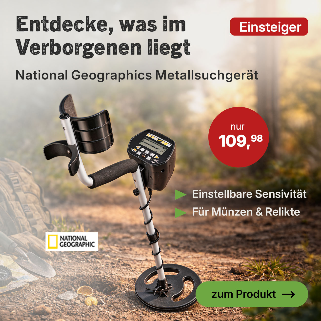 Linkgrafik zum Produkt Metallsuchger�t