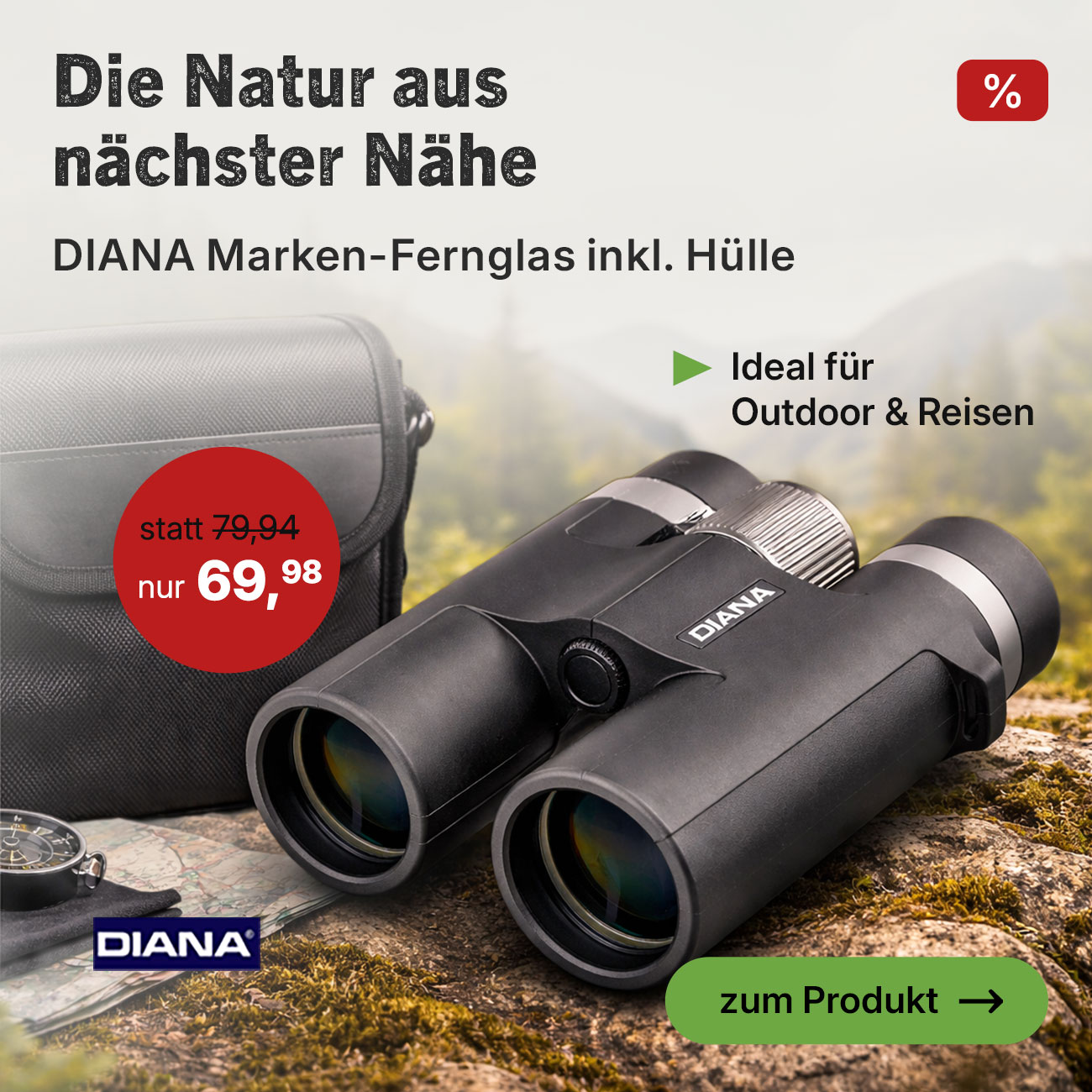 Linkgrafik zum Produkt Diana Fernglas