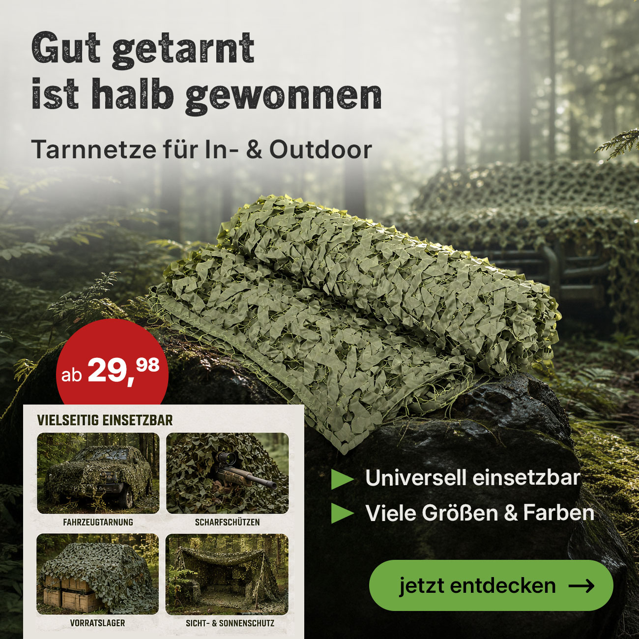 Linkgrafik zu Tarnnetzen f�r Innen und Au�en