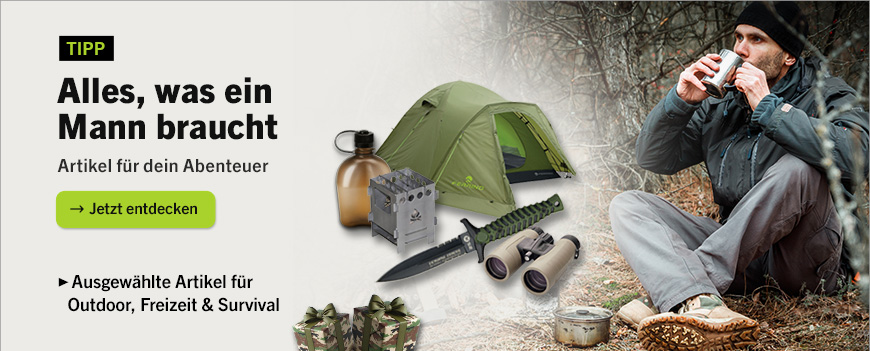 Linkgrafik zum Sortiment Ausgew�hlte Ausr�stung