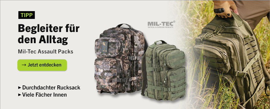 Linkgrafik zum Sortiment Assault Packs Ruckscke