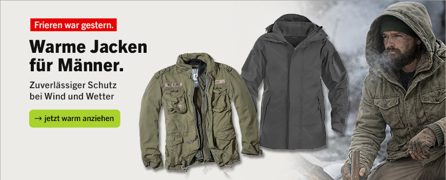 Linkgrafik zu Sortiment Winterjacken f�r M�nner