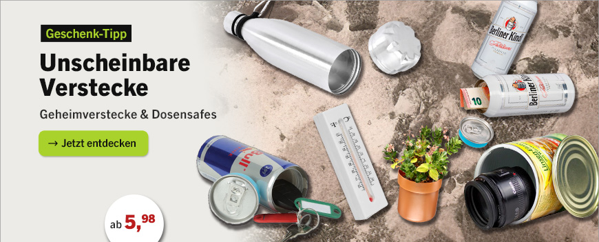 Linkgrafik zu den Produkten Dosensafes