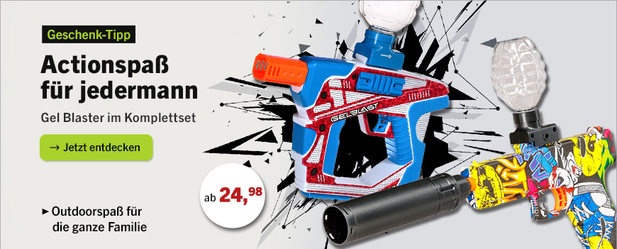 Linkgrafik zum Sortiment Gelblaster