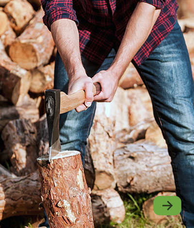 &Auml;xte und Beile f&uuml;r Bushcraft, Camping, Spalten und Holzarbeiten