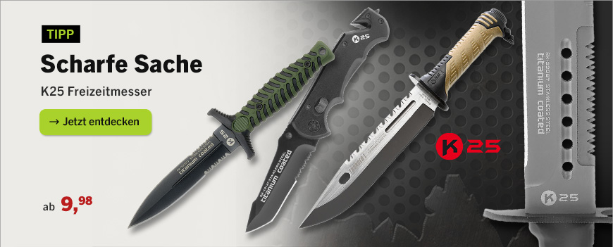 Linkgrafik zu Sortiment K25 Messer