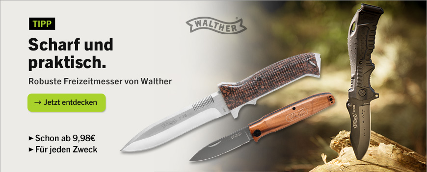 Linkgrafik zu Sortiment Walther Messer