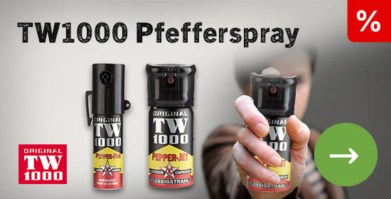 Linkgrafik zur Kategorie TW 1000 Pfefferspray
