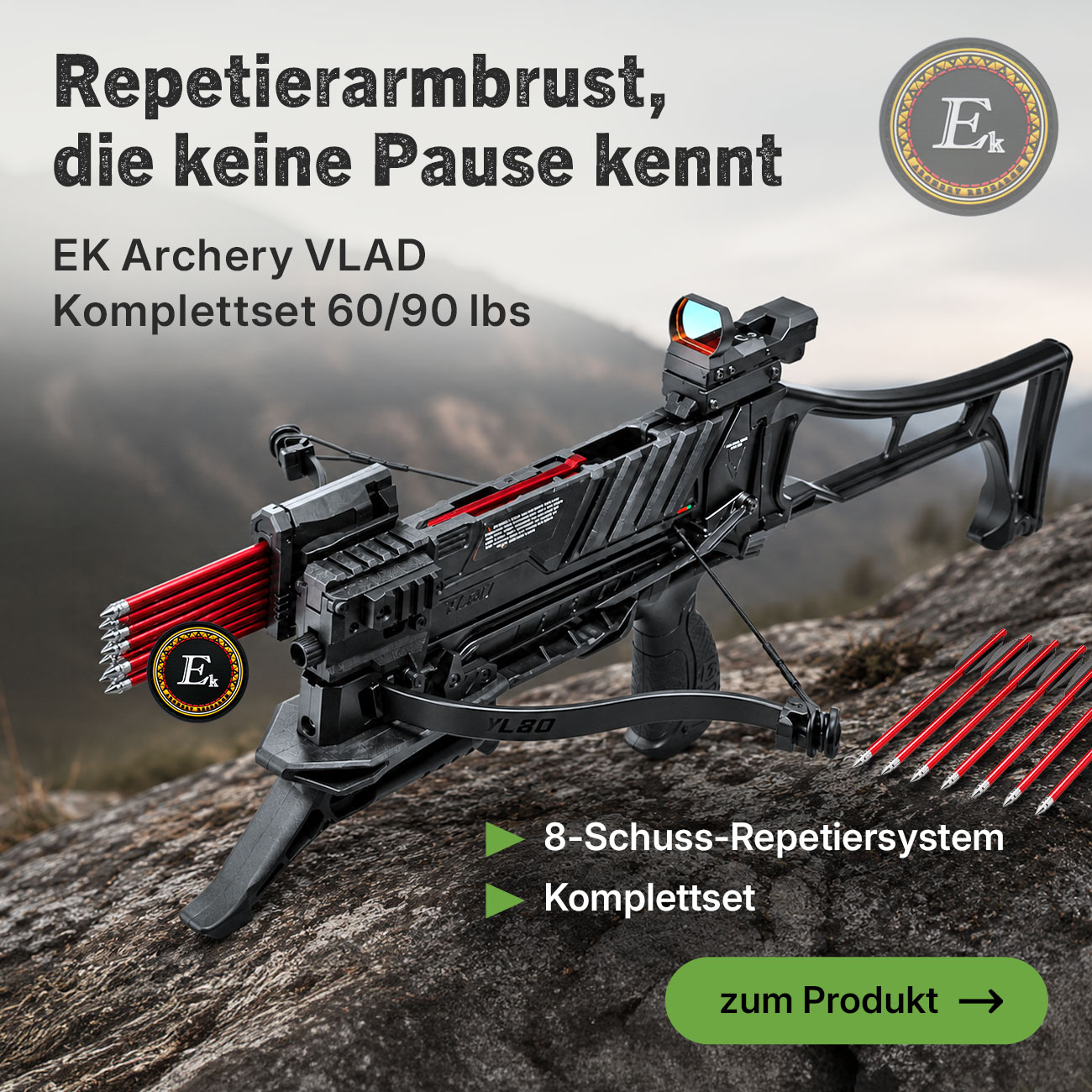 Linkgrafik zum Artikel EK Archery Armbrust