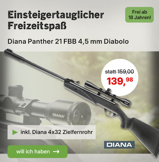 Linkgrafik zum Produkt Diana Panther 21 4,5mm Diabolo