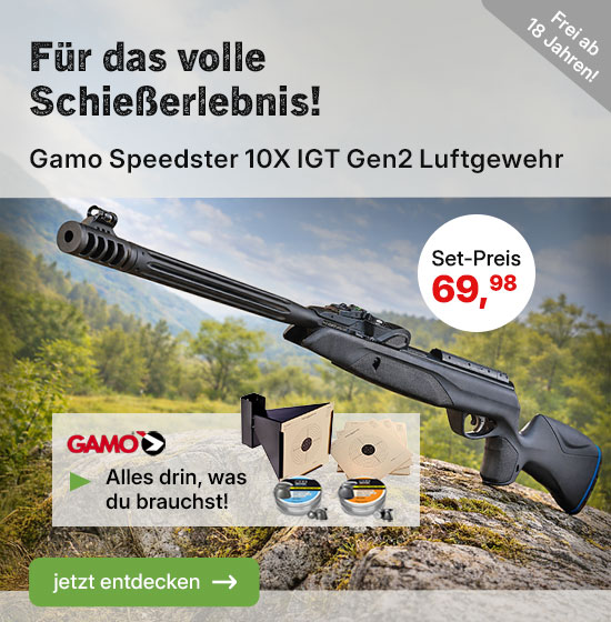 Linkgrafik zum Produkt Gamo Speedster 4,5mm Diabolo