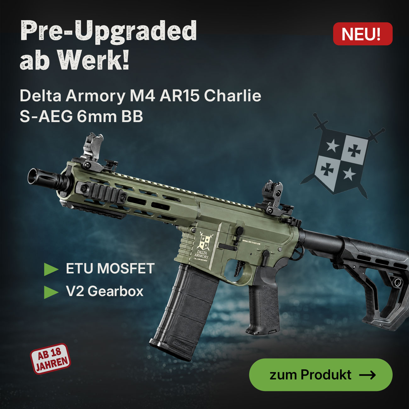 Linkgrafik zur Delta Armory Airsoft