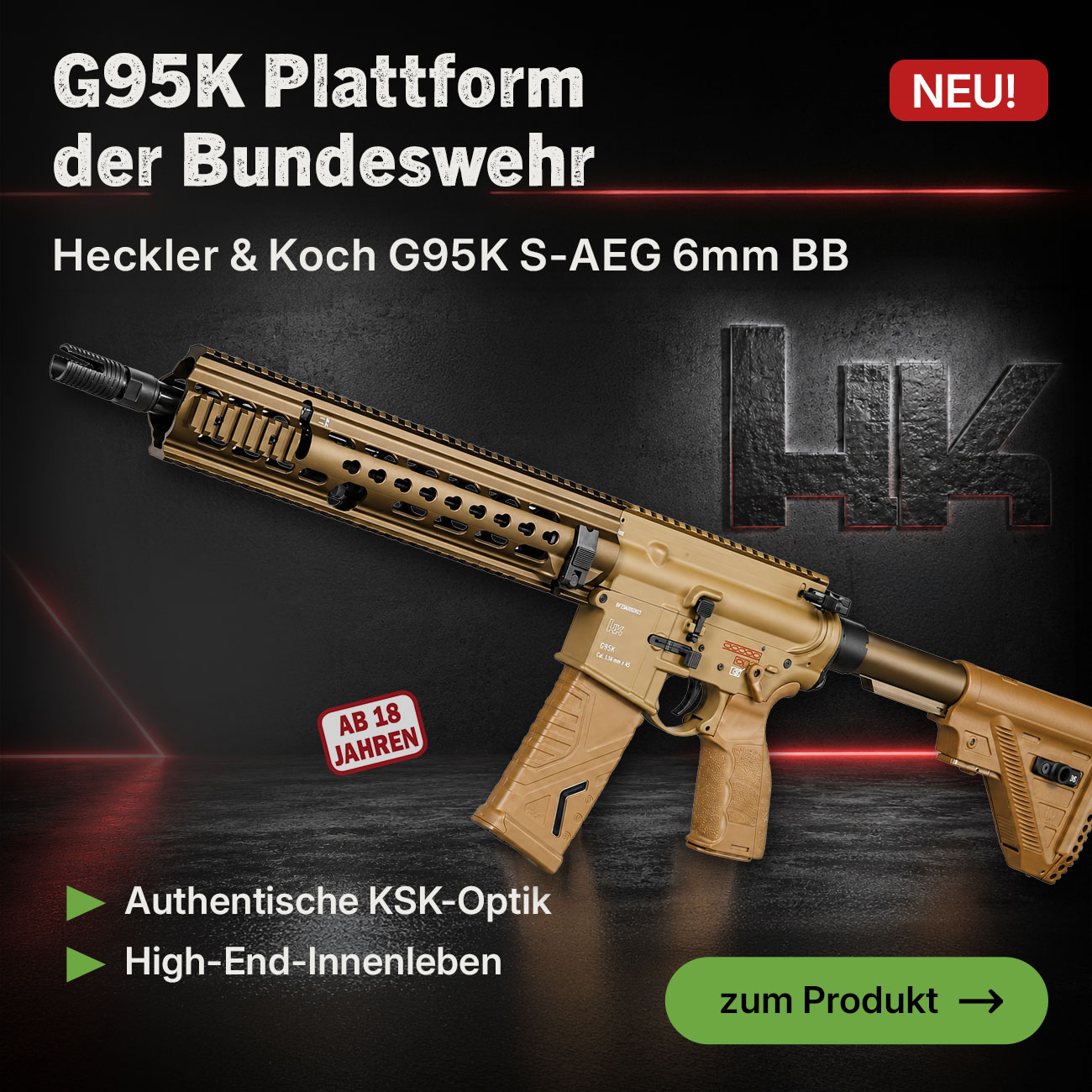 Linkgrafik zur H&K Airsoft
