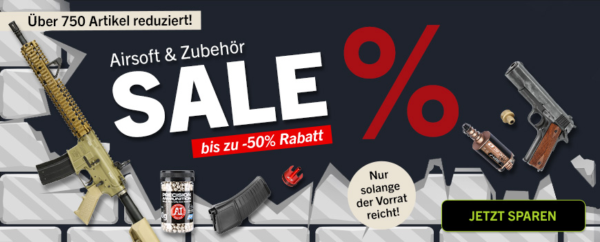 Linkgrafik zur Kategorie Airsoft Sale
