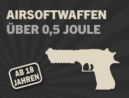Linkgrafik zu Sortiment Airsoft ab 18 Jahren
