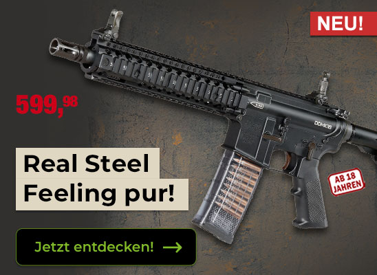 EMG/Cyma Daniel Defense MK18 MOD1 CGS T8-System GBB 6mm BB