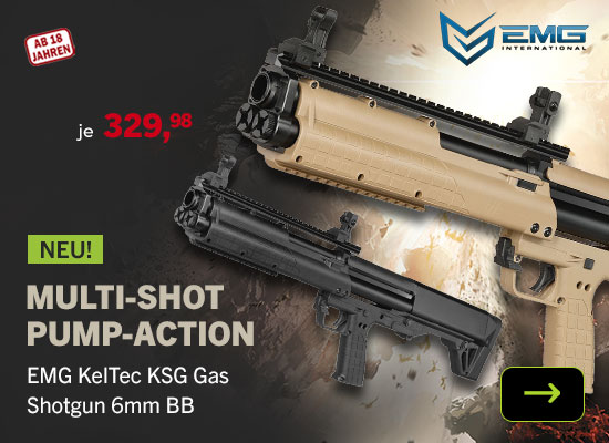 Linkgrafik zum Produkt EMG KelTec KSG Gas Shotgun 6mm BB