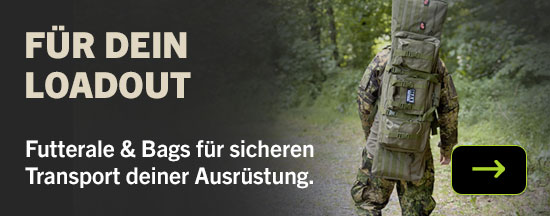 Linkgrafik zum Sortiment Futterale und Gewehrtaschen