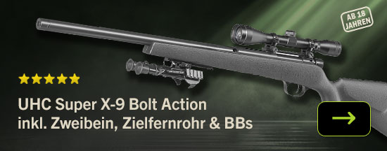 Linkgrafik zum Top Airsoft Artikel UHC Super X9 Sniper