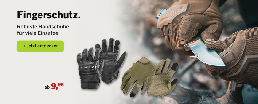 Linkgrafik zu Sortiment Handschuhe